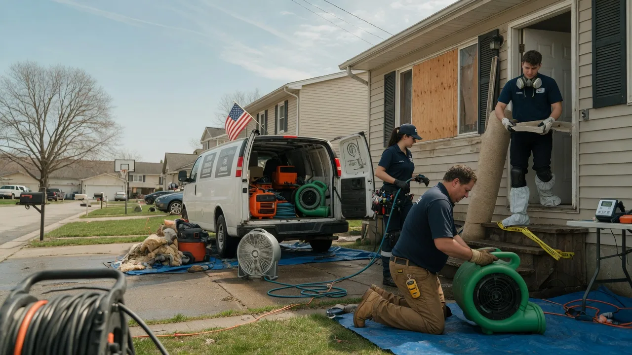 Water Damage Restoration in Godwin, NC near me